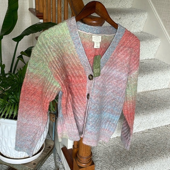 Telluride Clothing Company Multicolor Ombre Women's Wool Sweater - Picture 1 of 8